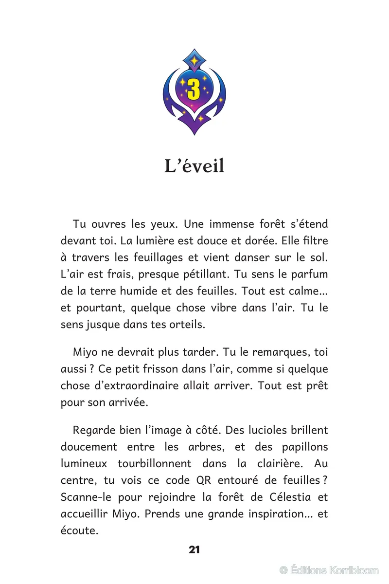 Page : chapitre 3, L'Éveil