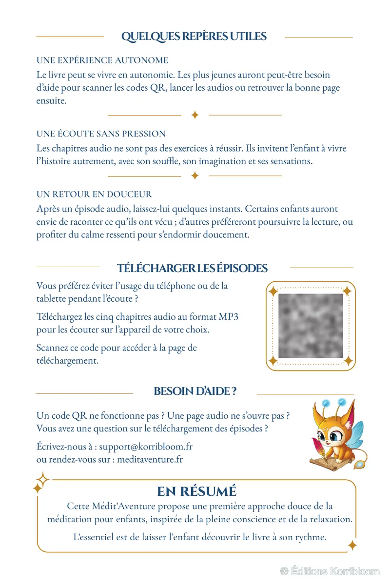 Page : guide des parents (2/2)