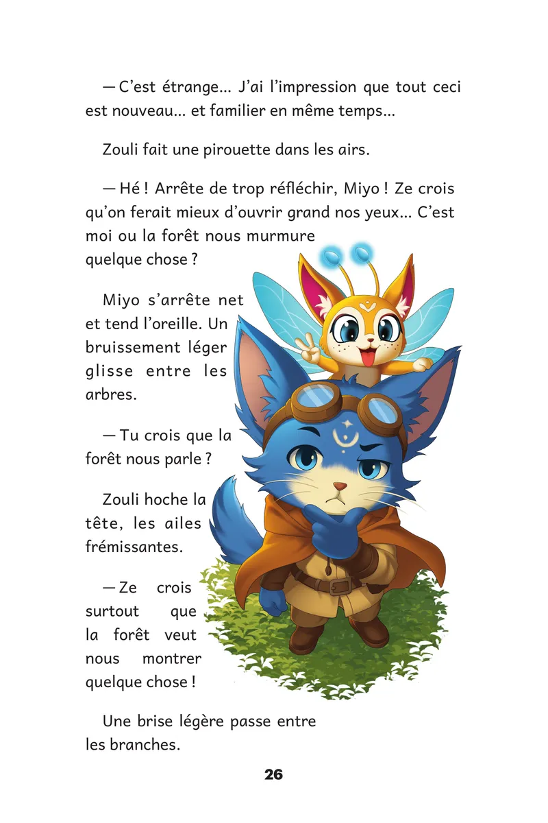 Page : la forêt curieuse